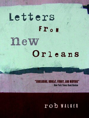 cover image of Letters from New Orleans